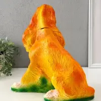 Копилка для денег «Кокер с мячом», гипс, 32×30×22 см Копилка для денег «Кокер с мячом», гипс, 32×30×22 см