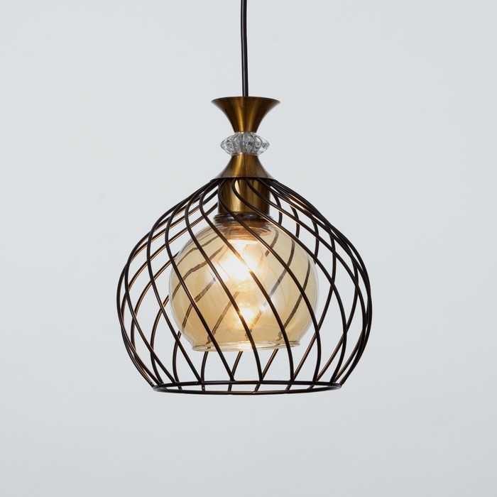 Светильник BayerLux Светильник BayerLux "Синара" E27 40Вт черный 21,5х21,5х19-119 см