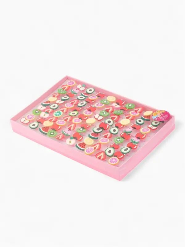 Кольцо «Выбражулька» фруктовое ассорти, форма МИКС, цветное, безразмерное Кольцо «Выбражулька» фруктовое ассорти, форма МИКС, цветное, безразмерное