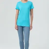 Футболка женская Miss 150, бирюзовая, размер L Футболка женская Miss 150, бирюзовая, размер L