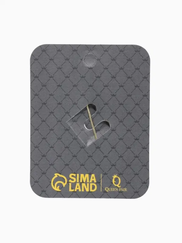 Брошь &laquo;Перо павлина&raquo;, разноцветная в розовом золоте