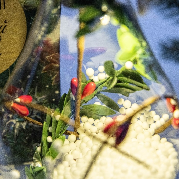 Ёлочный шар новогодний «Чудес в Новом году!», на Новый год, d=7 см. Ёлочный шар новогодний «Чудес в Новом году!», на Новый год, d=7 см.