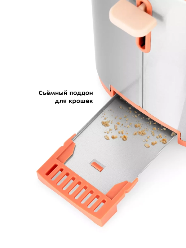 Тостер для хлеба с поддоном КТ-6216 - 980 Вт Тостер для хлеба с поддоном КТ-6216 - 980 Вт