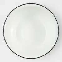 Миска эмалированная &laquo;Апрель&raquo;, 4 л, d=28 см, с деколью, синяя