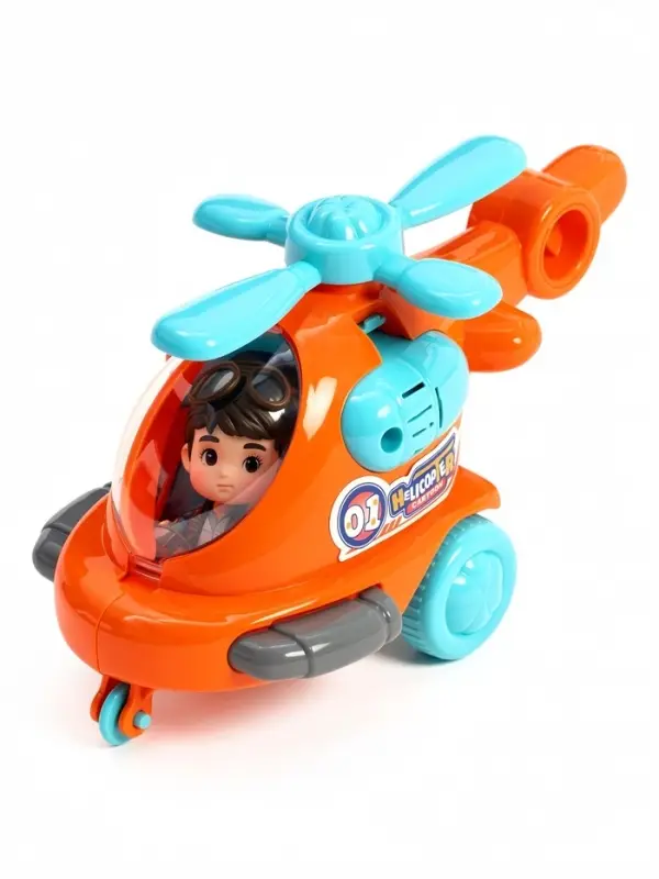 Заводная игрушка &laquo;Вертолёт&raquo;, цвет МИКС