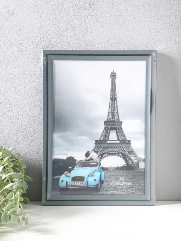 Фоторамка пластик формат А4 см "Остин" серый графит 33,5х24,5х1,5 см