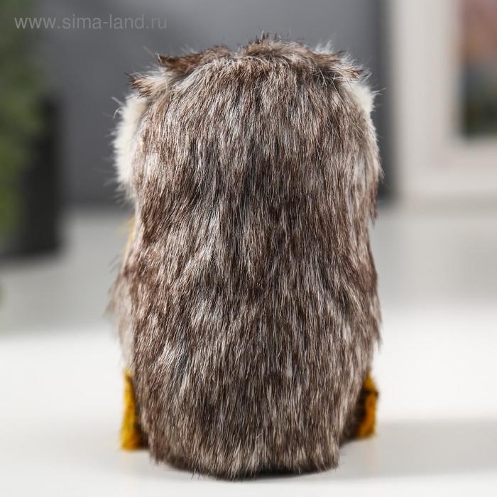 Пушистик Пушистик "Сова на ветке" 7,5х8х11 см