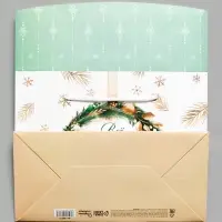 Пакет - коробка подарочная &laquo;Всё исполнит новый год&raquo;, 23&times;18&times;11 см