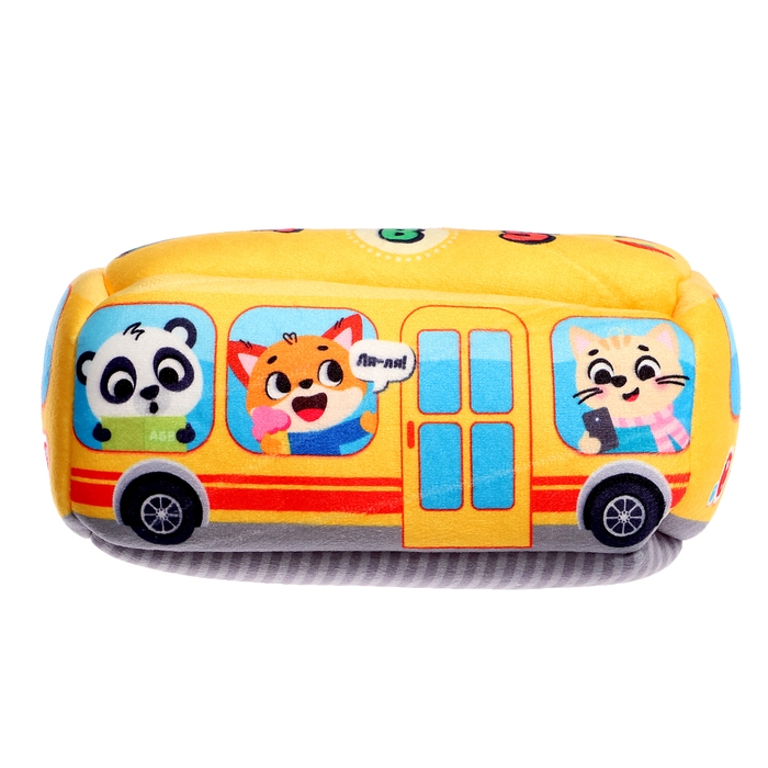 Сортер «Автобус», мягкий, 10 платочков Сортер «Автобус», мягкий, 10 платочков