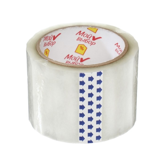 Клейкая лента Клейкая лента "Мой Выбор" прозрачная 72 мм * 66 м * 35 мкм