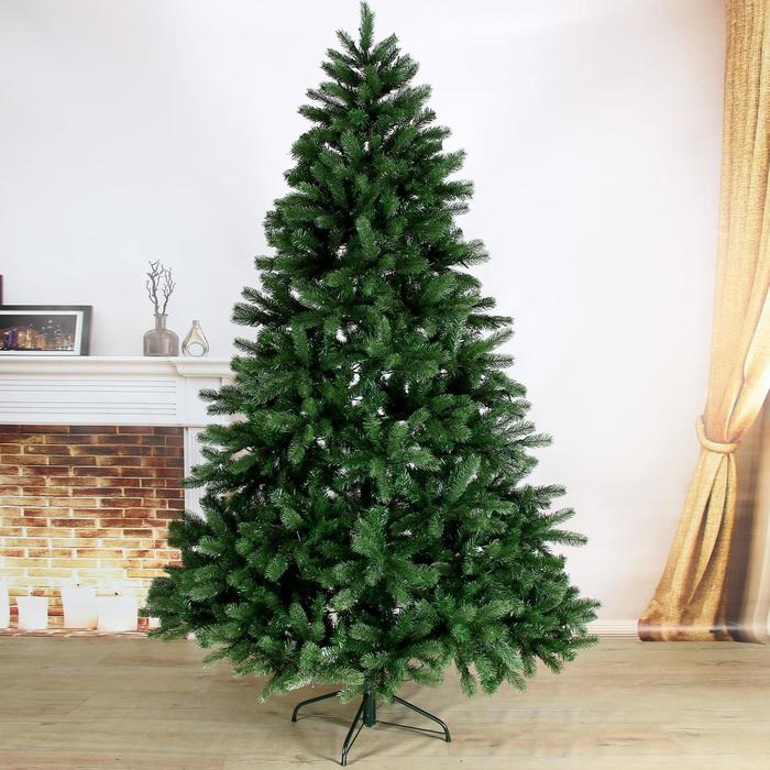 Ёлка фиброоптичесская Ёлка фиброоптичесская "Эксклюзив" 210 см d нижнего яруса 130 см 1496 веток