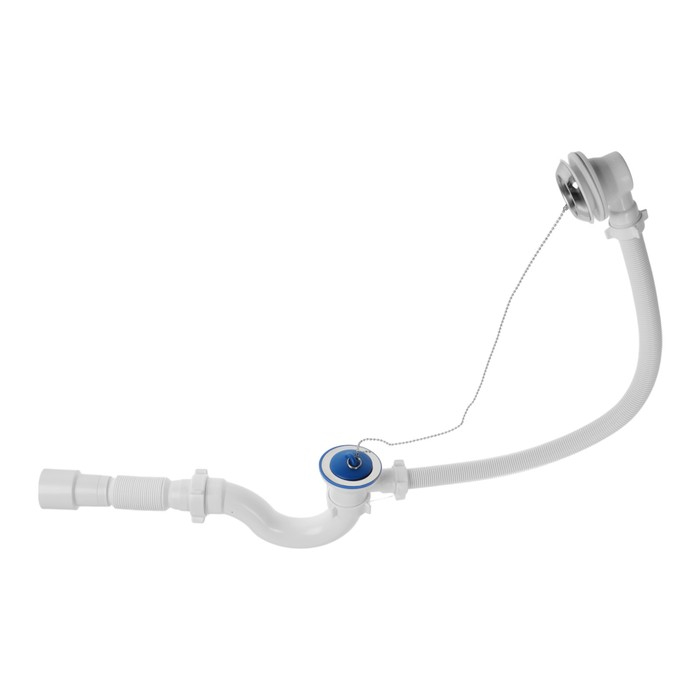 Сифон для ванны ORIO А-40089, 1 1/2 х 40 мм, с переливом, с гофрой 40х40/50 мм Сифон для ванны ORIO А-40089, 1 1/2 х 40 мм, с переливом, с гофрой 40х40/50 мм