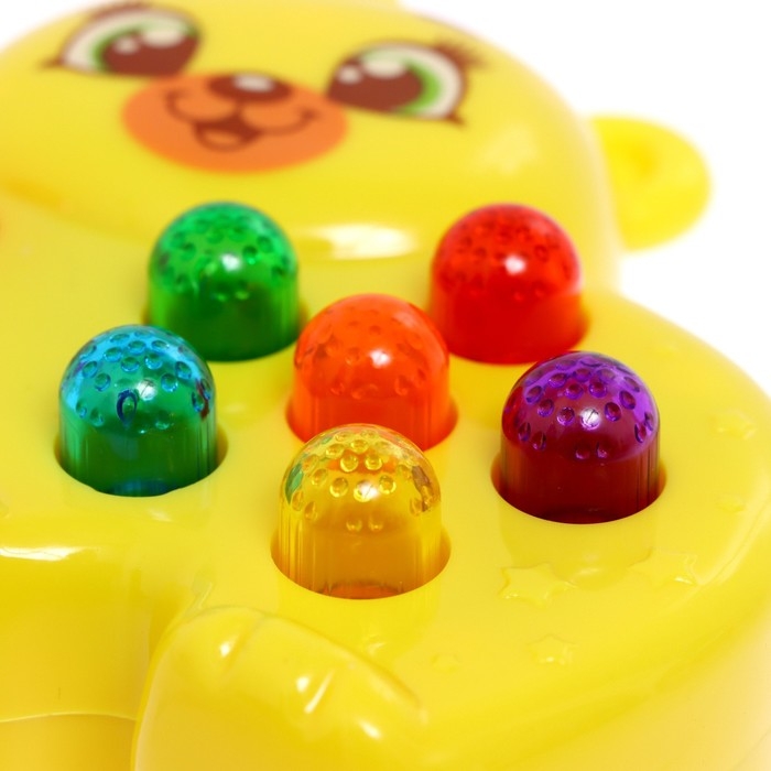 Музыкальная игрушка «Любимый мишка», жёлтый Музыкальная игрушка «Любимый мишка», жёлтый