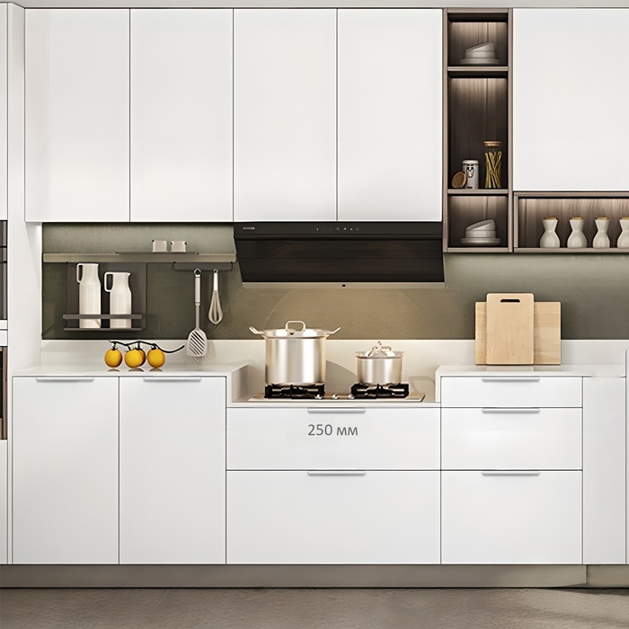 Ручка торцевая CAPPIO RT002CP, L=250 мм, м/о 192 мм, цвет матовый хром Ручка торцевая CAPPIO RT002CP, L=250 мм, м/о 192 мм, цвет матовый хром