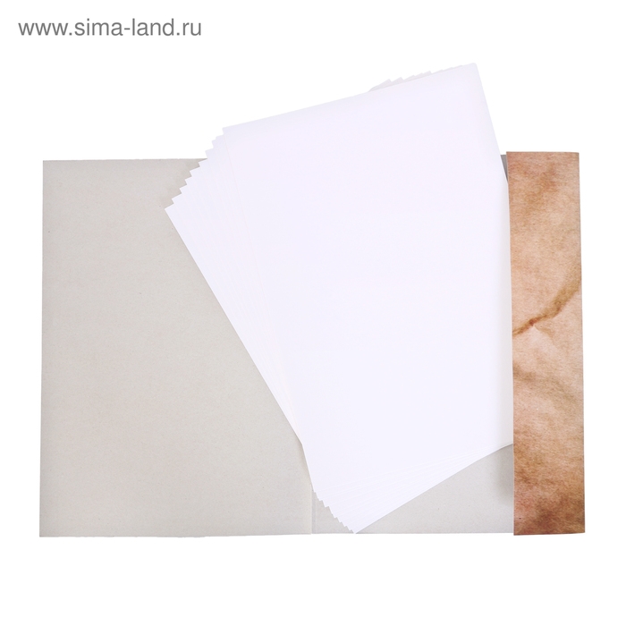 Папка для акварели А4, 10 листов  Папка для акварели А4, 10 листов "Архитектура", блок 200 г/м2, рисовальная