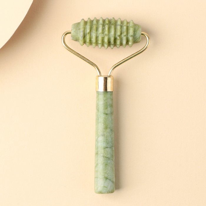 Массажер роллер для лица «Укрась мир собой», 10,5 х 5,5 см Массажер роллер для лица «Укрась мир собой», 10,5 х 5,5 см