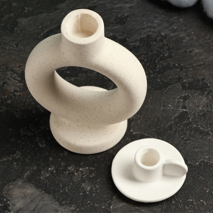 Набор подсвечников Набор подсвечников "Линдт и Саймон" 2шт/10х13см/3х6см