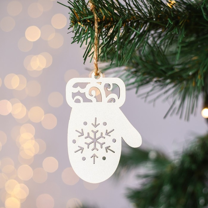 Ёлочные игрушки новогодние «Новый год: Чудес и волшебства», набор 5 шт Ёлочные игрушки новогодние «Новый год: Чудес и волшебства», набор 5 шт