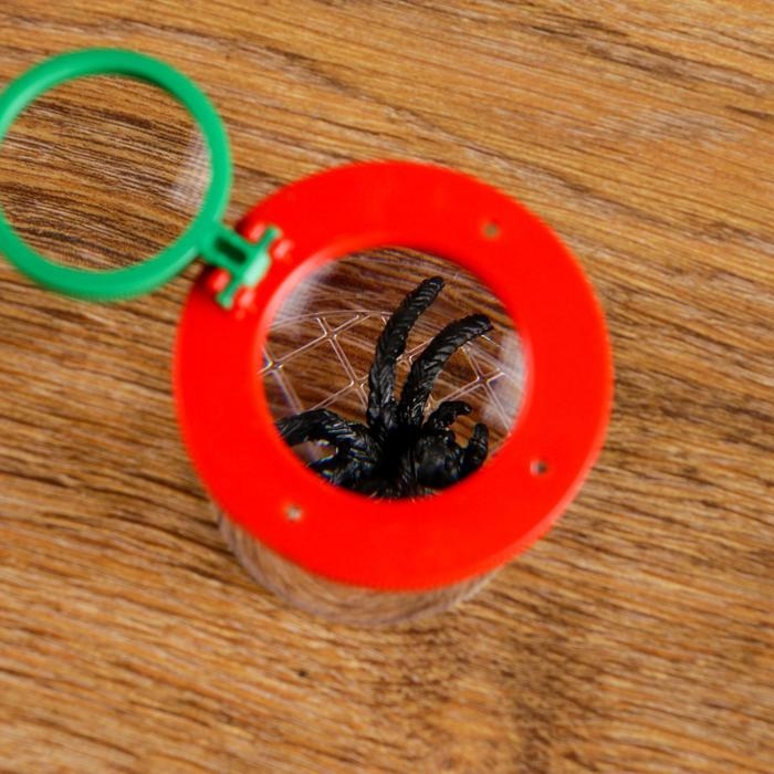 Набор Набор "Юный натуралист": стакан, лупа 2х, цвета МИКС