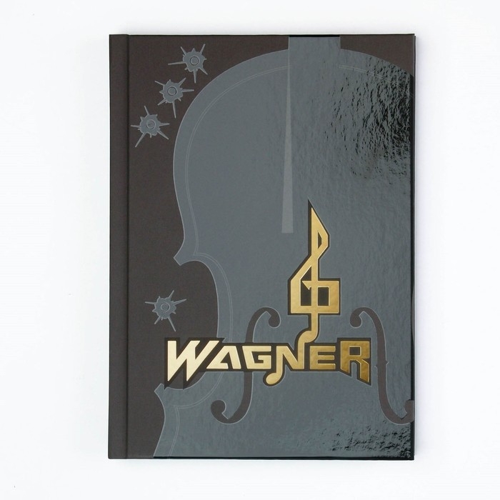 Ежедневник &laquo;Wagner&raquo; обложка 7бц софт-тач , А5, 80 листов .