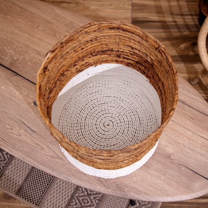 Корзина плетёная 35х35х30 см Корзина плетёная 35х35х30 см