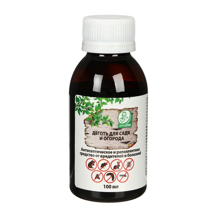 Средство для защиты растений Деготь ,100 мл Средство для защиты растений Деготь ,100 мл
