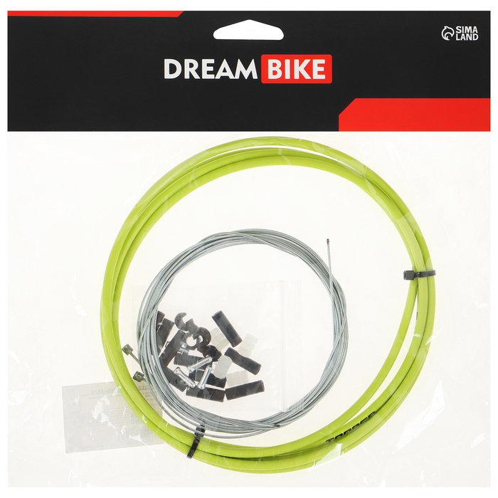 Оплётка и тросы переключателя, цвет зелёный Оплётка и тросы переключателя, цвет зелёный