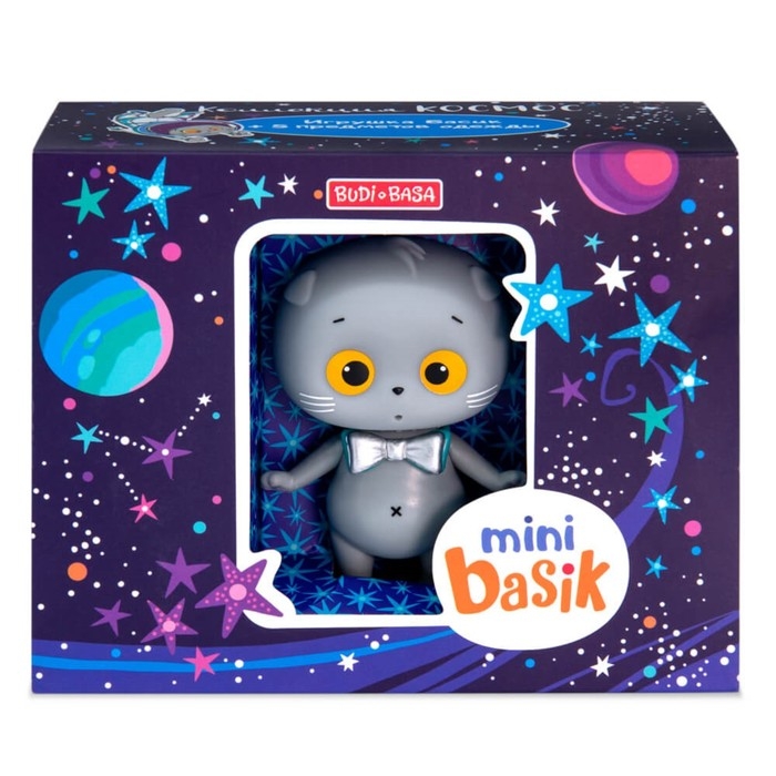 Коллекционная фигурка с одеждой «Мини Басик. Космическое приключение», 5 предметов одежды, 8 см Коллекционная фигурка с одеждой «Мини Басик. Космическое приключение», 5 предметов одежды, 8 см