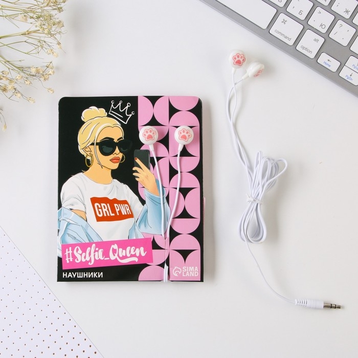 Наушники на открытке Наушники на открытке "Queen", модель VBT 1.2