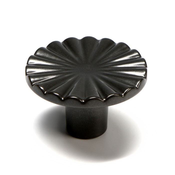 Ручка кнопка CAPPIO d=36, цвет графит Ручка кнопка CAPPIO d=36, цвет графит