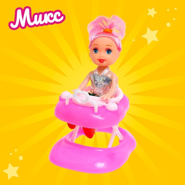 Кукла малышка «Ева» с аксессуарами, МИКС Кукла малышка «Ева» с аксессуарами, МИКС