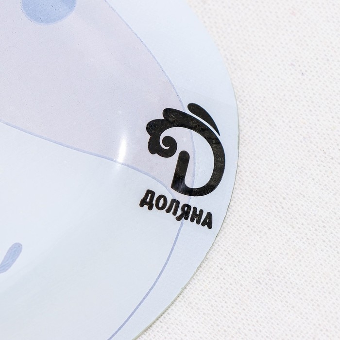 Блюдо стеклянное сервировочное Доляна «Цветочный кролик», 20×13,5 см Блюдо стеклянное сервировочное Доляна «Цветочный кролик», 20×13,5 см