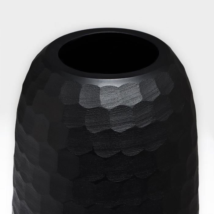 Ваза для цветов «Сара» из черного стекла 31 х 15 х 15 см Ваза для цветов «Сара» из черного стекла 31 х 15 х 15 см