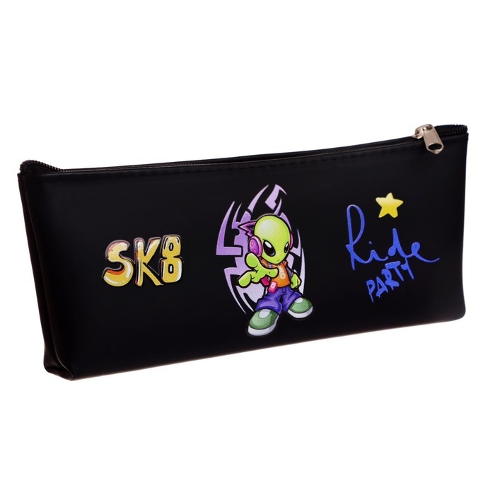 Пенал школьный на молнии Пенал школьный на молнии "Инопланетянин", МИКС