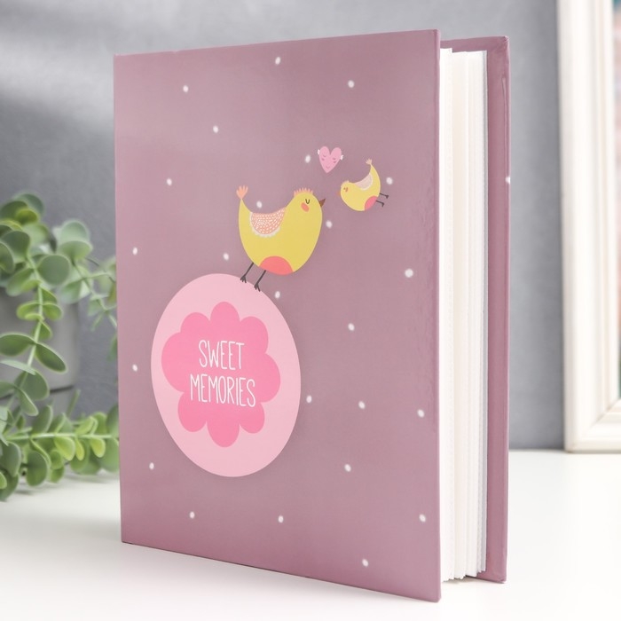 Фотоальбом на 200 фото 10х15 см Фотоальбом на 200 фото 10х15 см "Сладкие моменты"