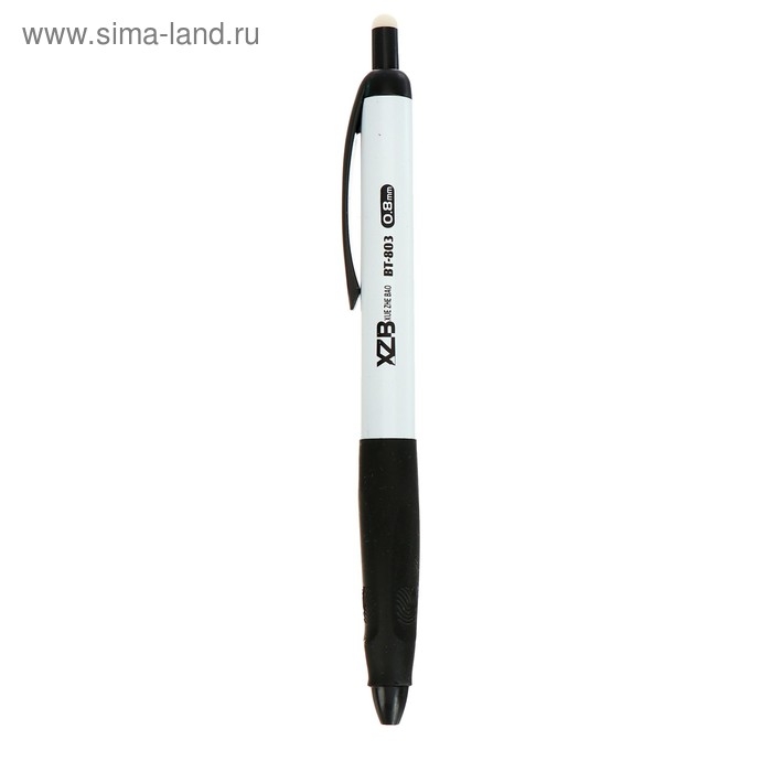 Ручка шариковая со стираемыми чернилами, линия 0.8 мм, стержень синий с резиновым держателем, корпус МИКС Ручка шариковая со стираемыми чернилами, линия 0.8 мм, стержень синий с резиновым держателем, корпус МИКС