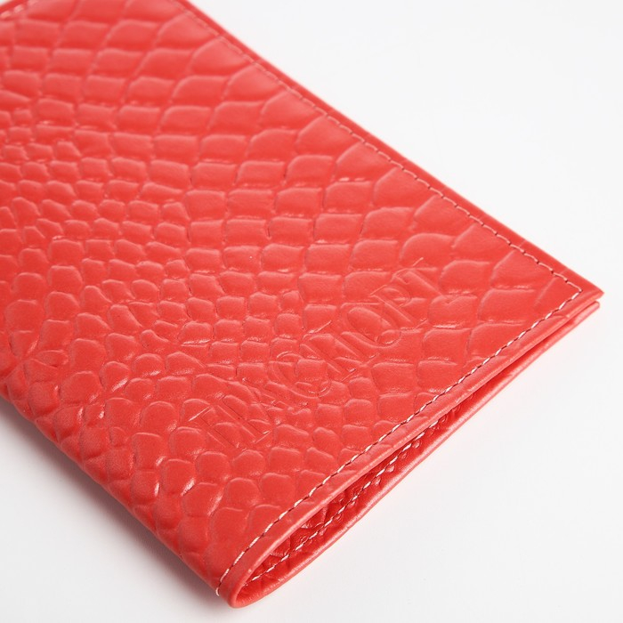 Обложка для паспорта TEXTURA, цвет чайной розы