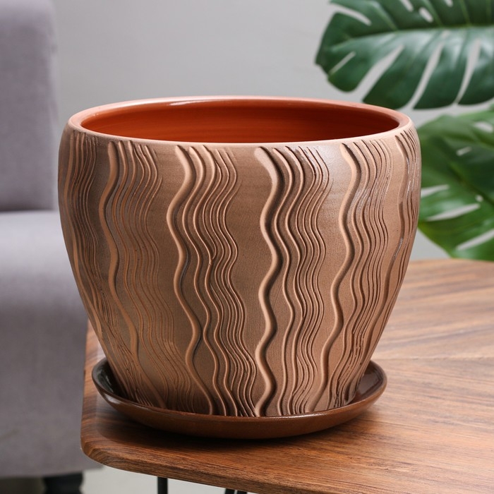 Горшок цветочный Горшок цветочный "Марево" 10л