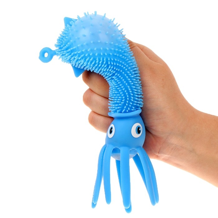 Ёжка «Кальмар» световой, цвета МИКС Ёжка «Кальмар» световой, цвета МИКС