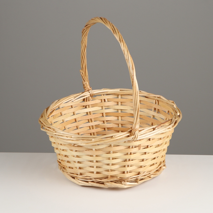 Набор корзин плетеных, D29xH13,5/32см, D23xH12/27см, 2 шт, ива Набор корзин плетеных, D29xH13,5/32см, D23xH12/27см, 2 шт, ива