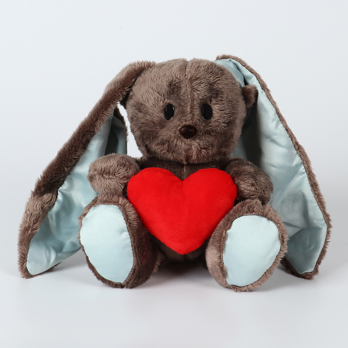 Мягкая игрушка «Влюблённый Lu», заяц, 25 см Мягкая игрушка «Влюблённый Lu», заяц, 25 см