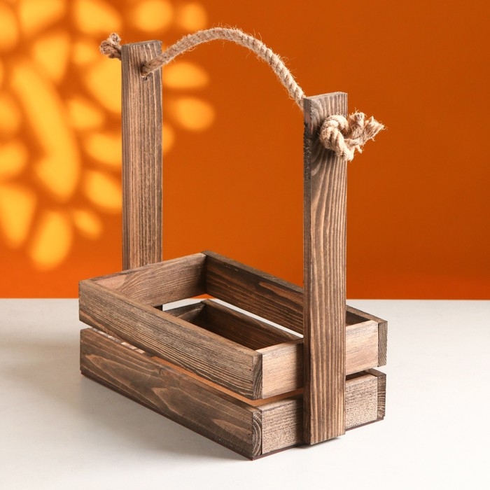 Набор кашпо деревянных 3 в 1 (30.5×18.5×35; 25.5×15×30; 20×12×23) Набор кашпо деревянных 3 в 1 (30.5×18.5×35; 25.5×15×30; 20×12×23) "Аром", палисандр