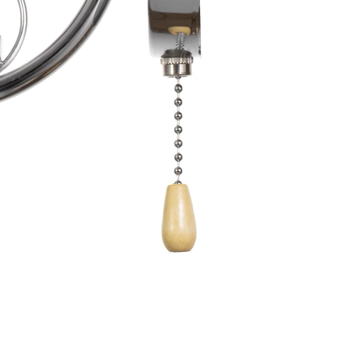 Бра "Венеция" 1x40Вт E14 хром 27х28 см.