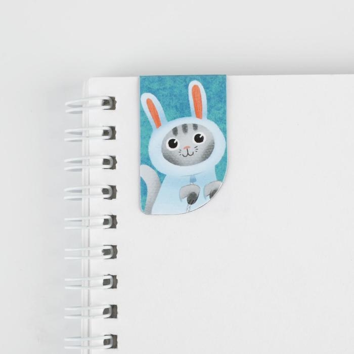 Новый год. Закладки для книг магнитные «Верь в чудеса!», 4 шт мини Новый год. Закладки для книг магнитные «Верь в чудеса!», 4 шт мини