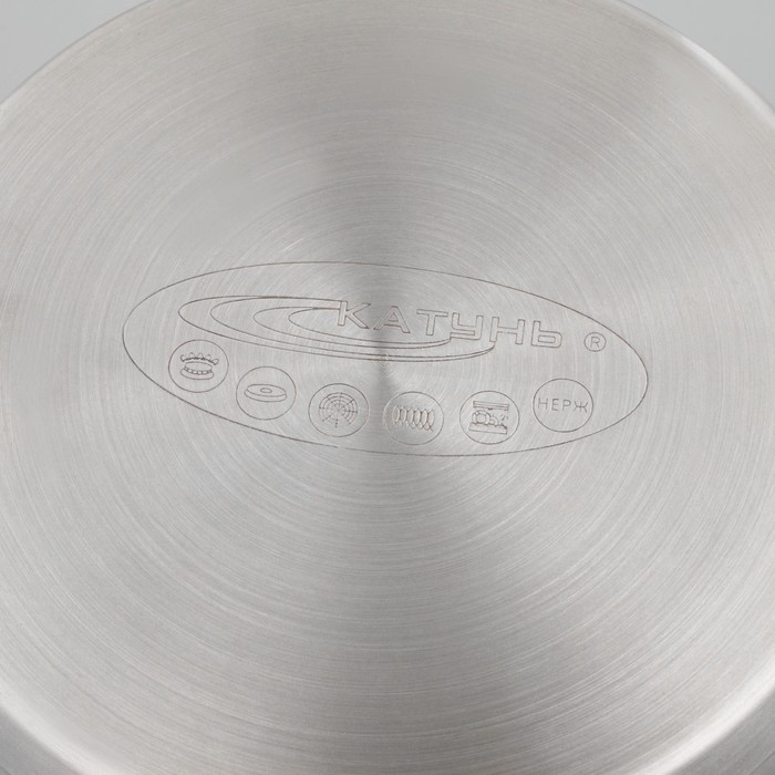 Кастрюля «Общепит», 2 л, d=16 см, h=10 см, капсульное дно, индукция Кастрюля «Общепит», 2 л, d=16 см, h=10 см, капсульное дно, индукция