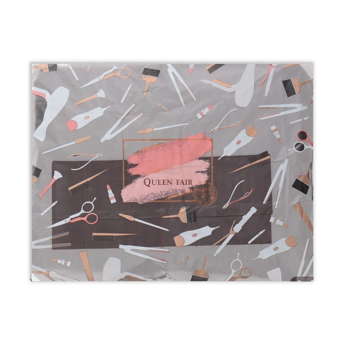 Фартук для мастера, цвет серый/коричневый Фартук для мастера, цвет серый/коричневый