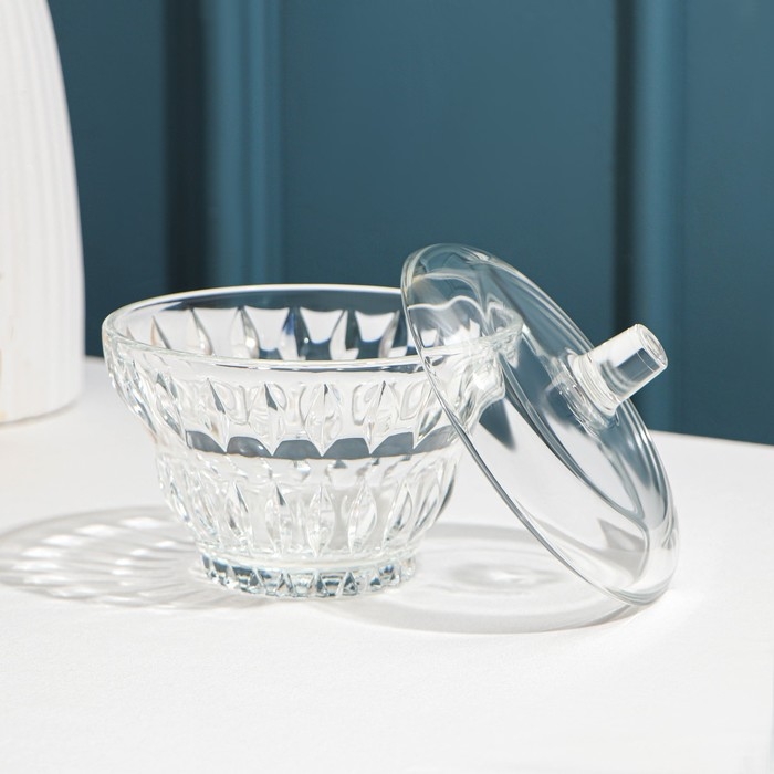 Сахарница стеклянная «Айсд Винтаж», 390 мл Сахарница стеклянная «Айсд Винтаж», 390 мл