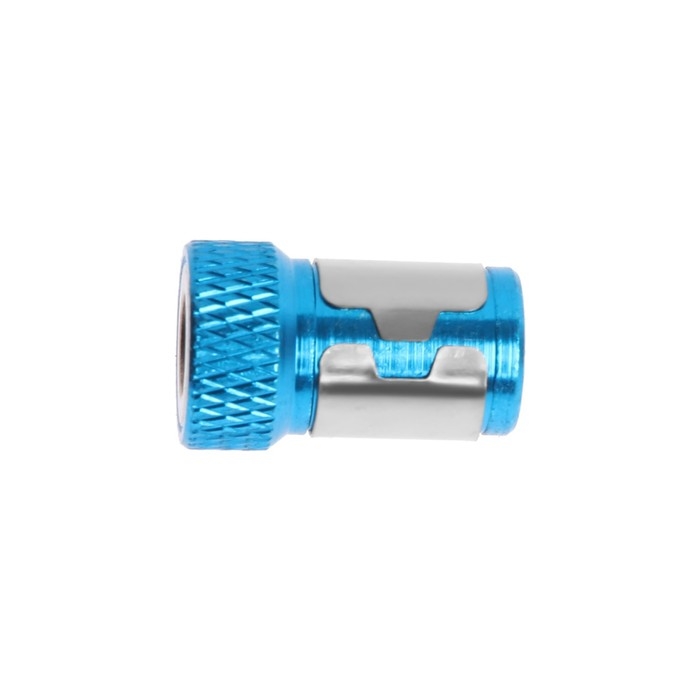 Адаптер для бит ТУНДРА, круглый магнит, металлический корпус Адаптер для бит ТУНДРА, круглый магнит, металлический корпус