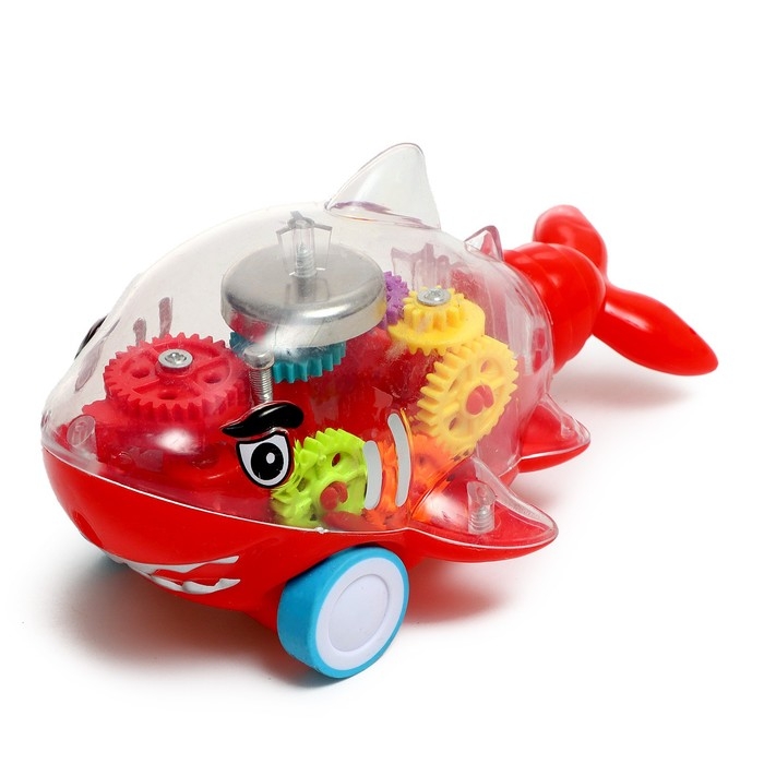 Акула инерционная «Шестерёнки», МИКС Акула инерционная «Шестерёнки», МИКС