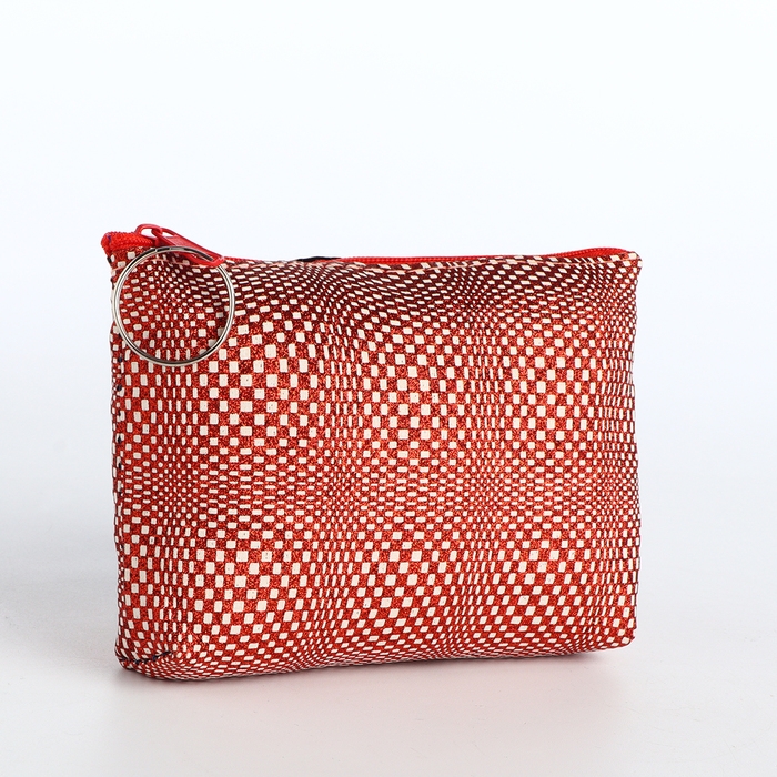 Кошелёк женский на молнии, цвет красный Кошелёк женский на молнии, цвет красный